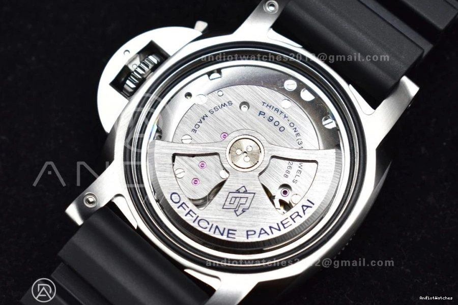 Black 1:1 Y PAM683 Edition Dial Black 459 XXXIV Best SBF Strap on Rubber MultiPurpose 0301